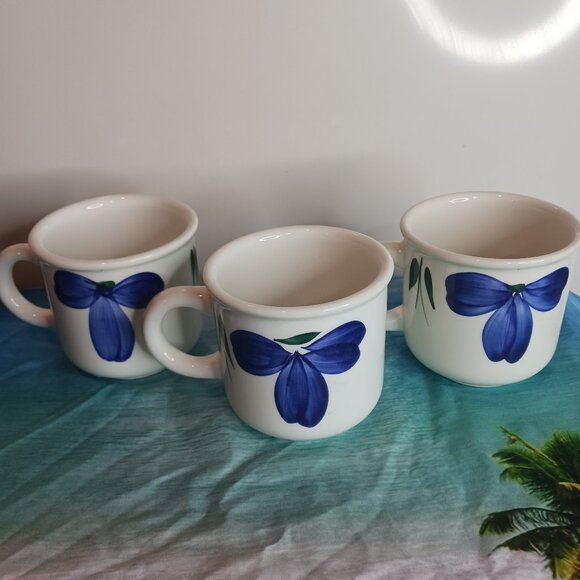 Set of 3 Furio Italian Coffee Mugs - Picture 1 of 16